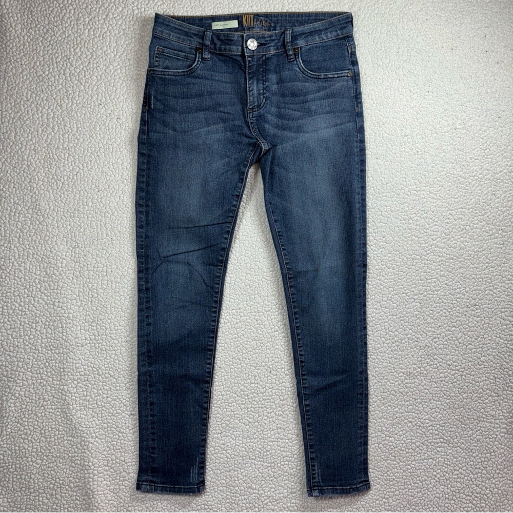 Kut from the Kloth Women’s Katy Boyfriends Size 2 Dark Wash Mid Rise Blue Jeans